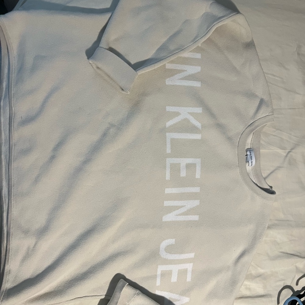 Calvin Klein Cream Sweater